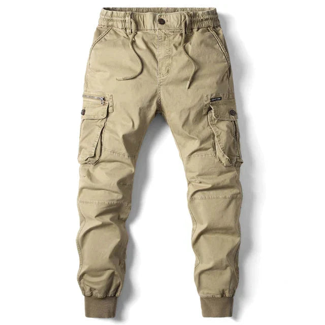 Cargohosen | Kordelzug | Elastische Taille | Herrenhosen | Jogginghosen-HauteBerlin