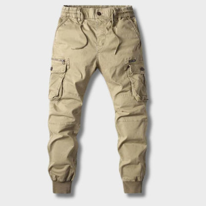 Cargohosen | Kordelzug | Elastische Taille | Herrenhosen | Jogginghosen-HauteBerlin