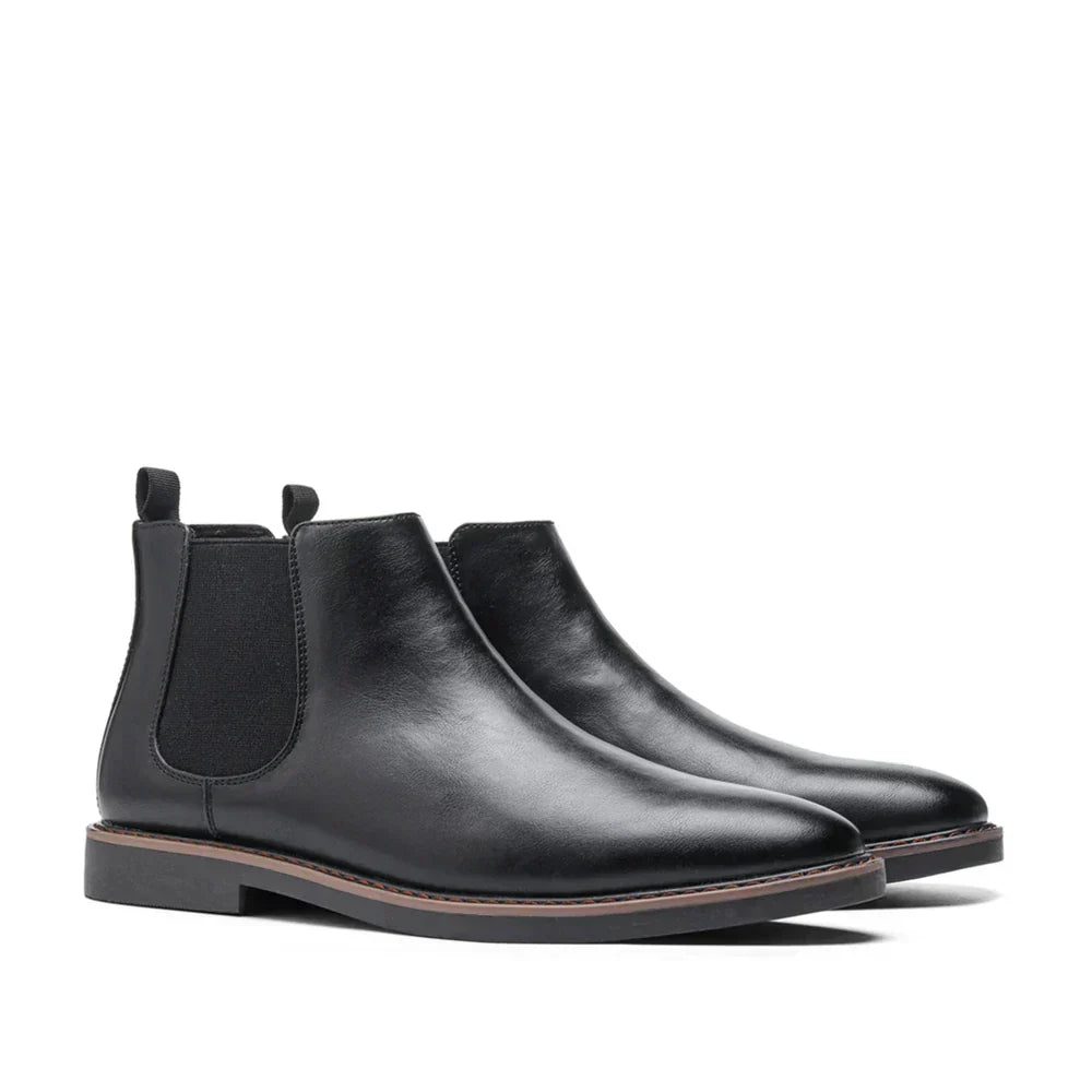 Chelsea Boots - Flache Herrenstiefel zum Hineinschlüpfen-HauteBerlin