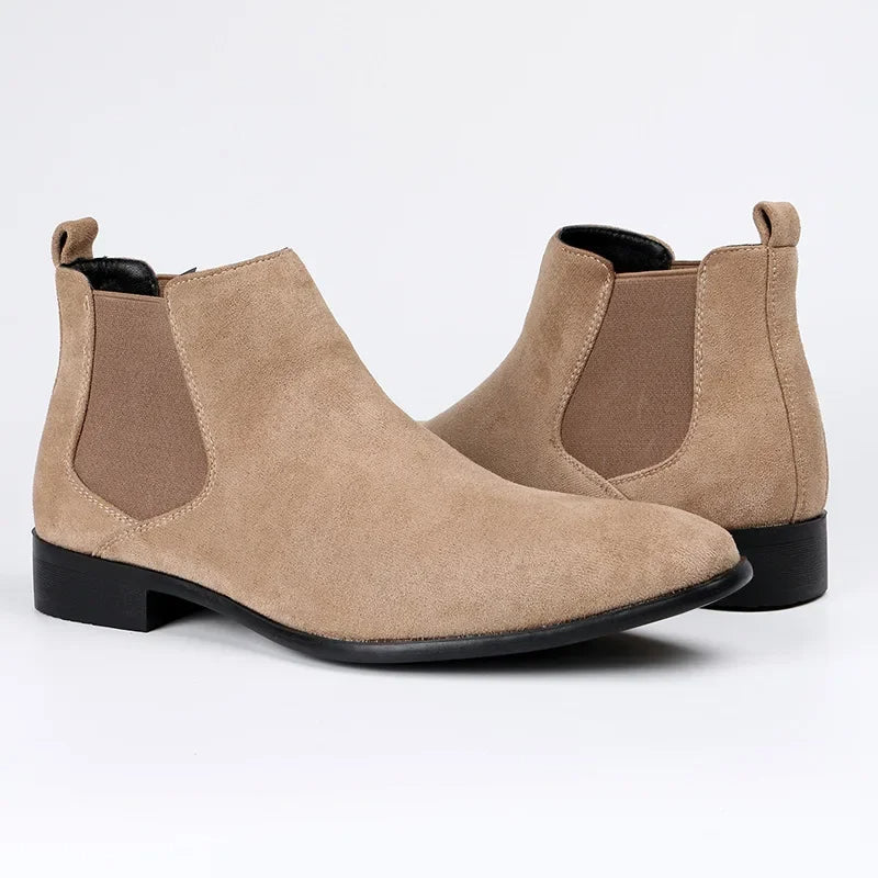 Chelsea Boots - Herren Schlupfstiefel aus Wildleder-HauteBerlin
