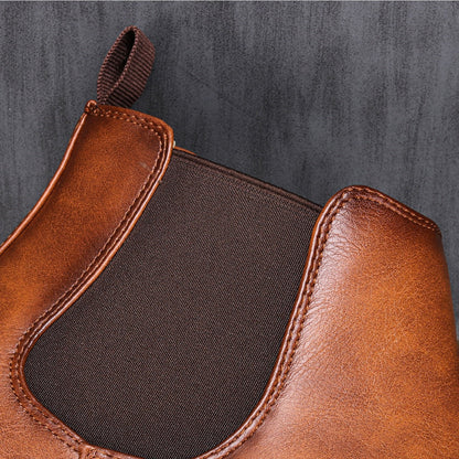 Chelsea-Stiefel | Slipper | Knöchelhoch | Lederstiefel | Herrenstiefel-HauteBerlin