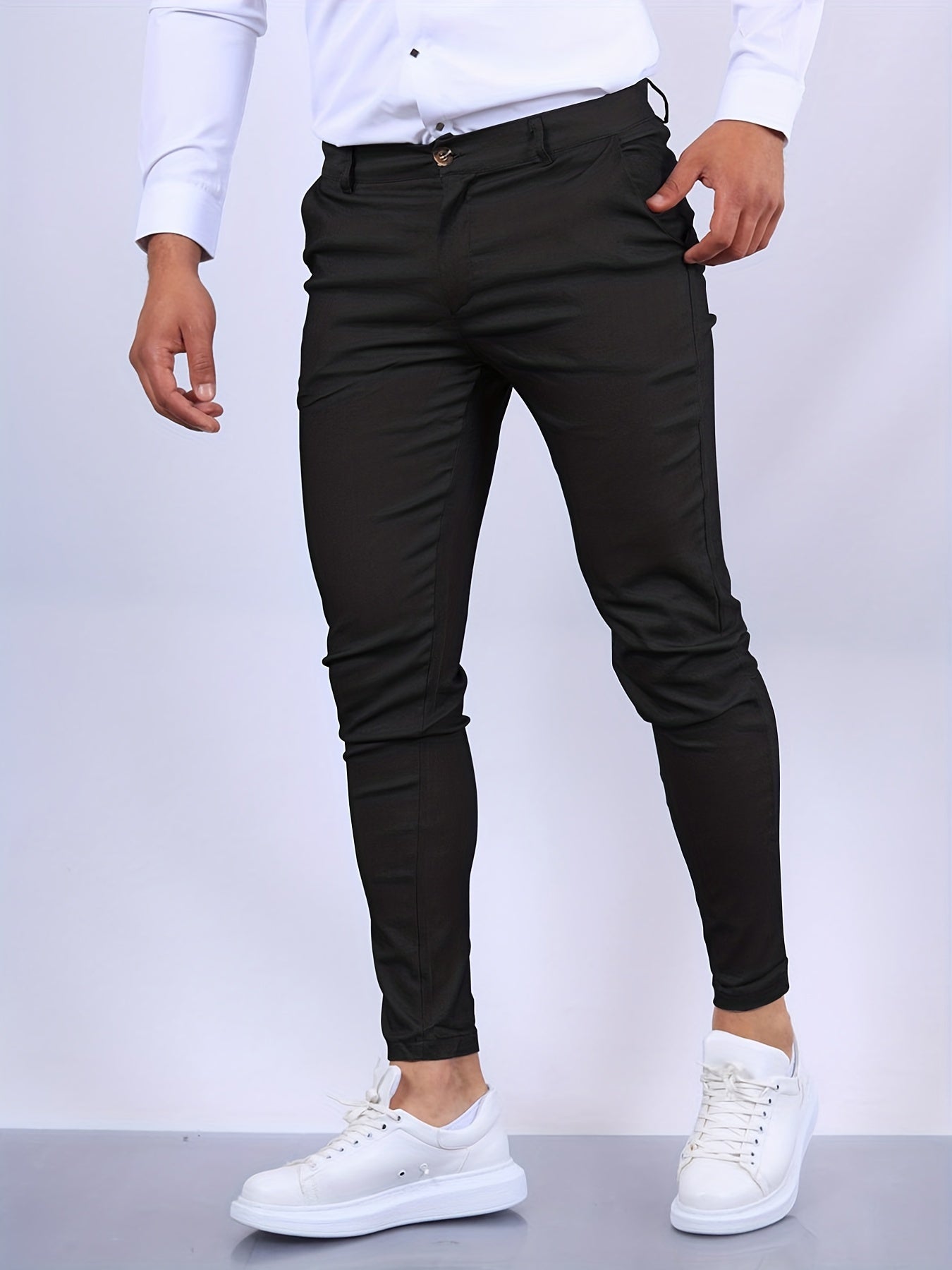 Chino-Hosen | Slim Fit | Business Casual | Skinny Chinos | Herrenhosen-HauteBerlin