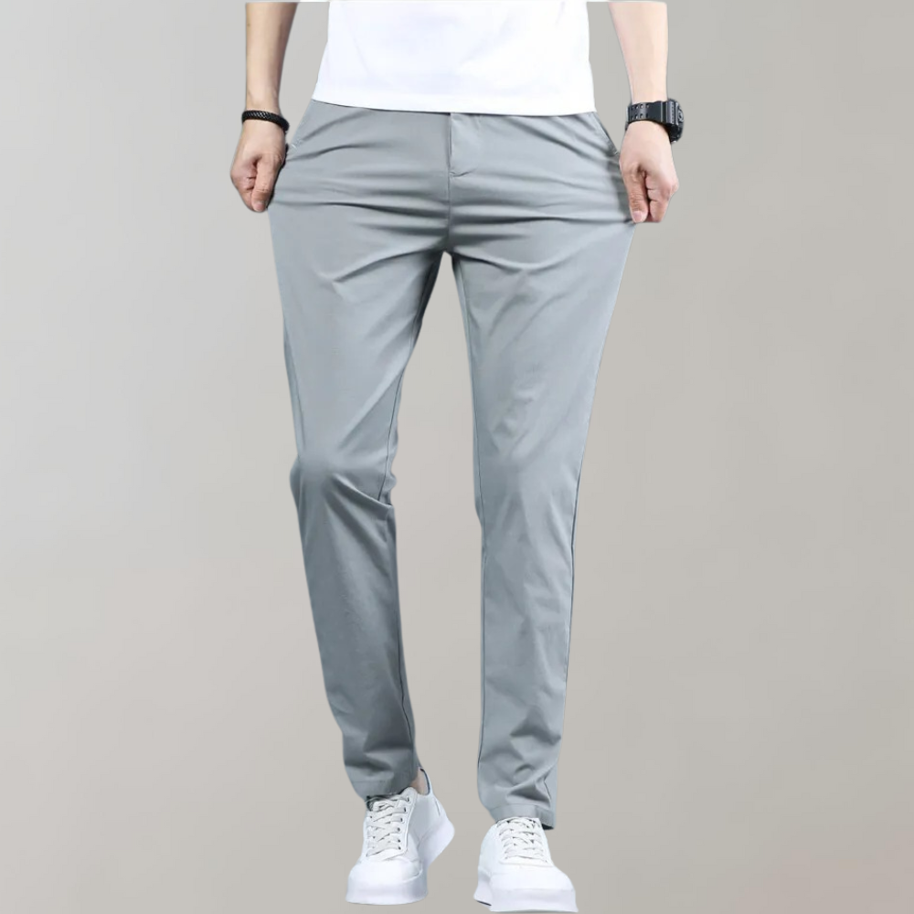 Chinos | Bequem | Elastische Taille | Stretch-Hose | Chino-Hose für Herren-HauteBerlin