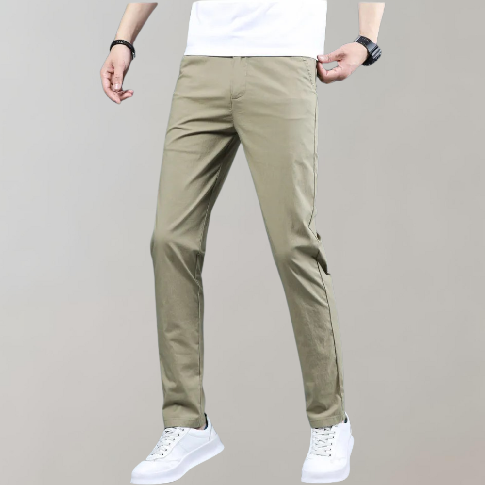 Chinos | Bequem | Elastische Taille | Stretch-Hose | Chino-Hose für Herren-HauteBerlin