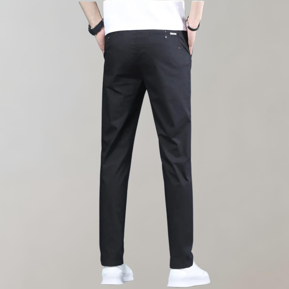 Chinos | Bequem | Elastische Taille | Stretch-Hose | Chino-Hose für Herren-HauteBerlin