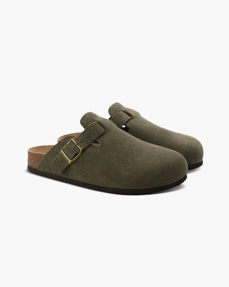Clogs - Bequeme Herren Clogs aus Wildleder-HauteBerlin
