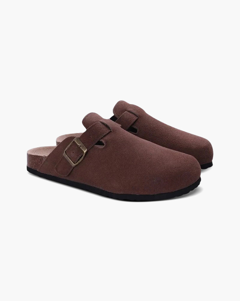 Clogs - Bequeme Herren Clogs aus Wildleder-HauteBerlin