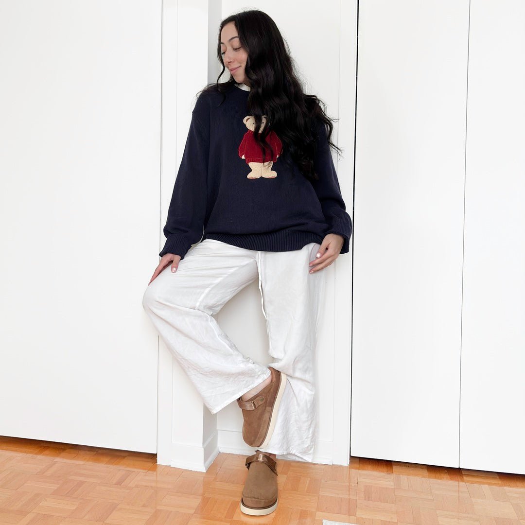 Clogs Damen | Wildleder Optik Plateau | Verstellbarer Riemen-HauteBerlin