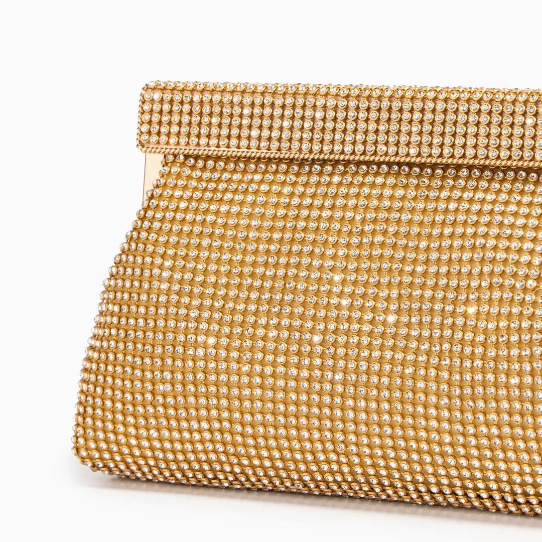 Clutch Bag - Kleine funkelnde Glitzer-Abendtasche-HauteBerlin