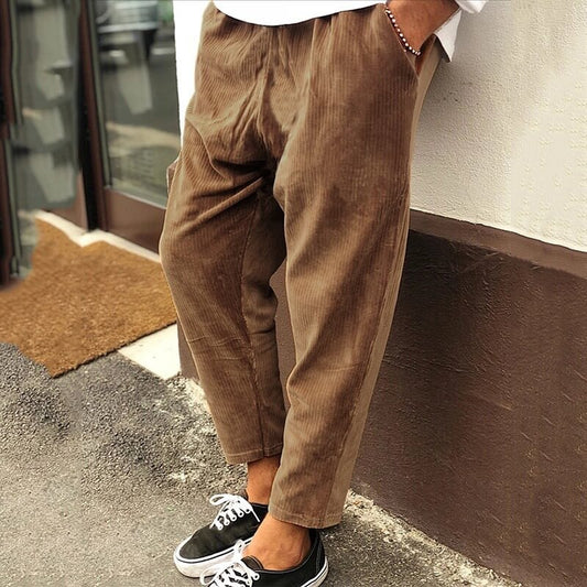 Cordhose | Lässig | Locker sitzend | Baggy-Hose | Herrenhose-HauteBerlin