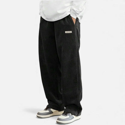 Cordhosen – Lässig – Lockere Passform – Baggy-Hosen – Herren-Cordhosen-HauteBerlin