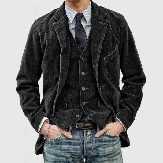Cordjacke | Button-Up | Herbst | Vintage Jacke | Herrenjacke-HauteBerlin