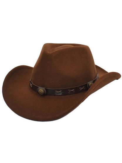 Cowboyhut | Westernhut | Nietenband | Vintage Optik-HauteBerlin