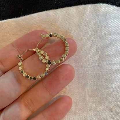 Creolen Damen | Kugel Design | Gold oder Silber-HauteBerlin