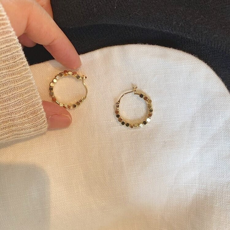 Creolen Damen | Kugel Design | Gold oder Silber-HauteBerlin