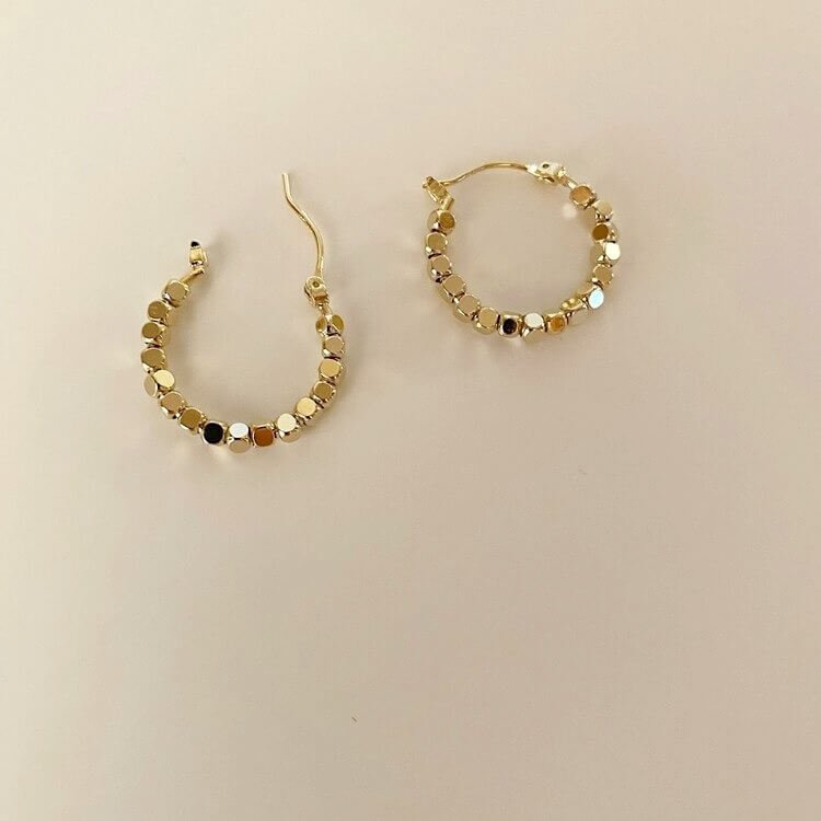 Creolen Damen | Kugel Design | Gold oder Silber-HauteBerlin