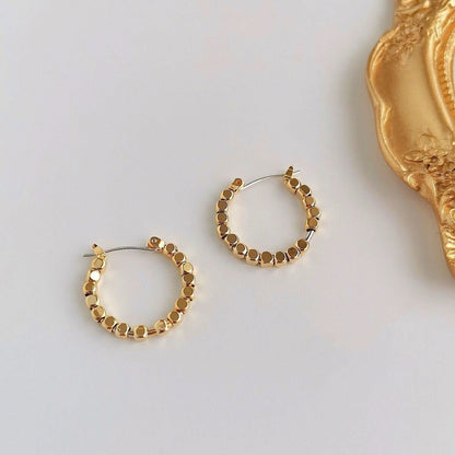 Creolen Damen | Kugel Design | Gold oder Silber-HauteBerlin