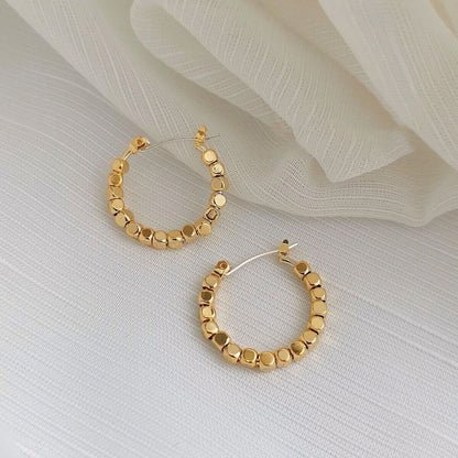 Creolen Damen | Kugel Design | Gold oder Silber-HauteBerlin