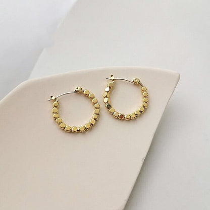 Creolen Damen | Kugel Design | Gold oder Silber-HauteBerlin