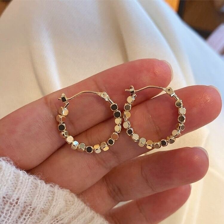 Creolen Damen | Kugel Design | Gold oder Silber-HauteBerlin