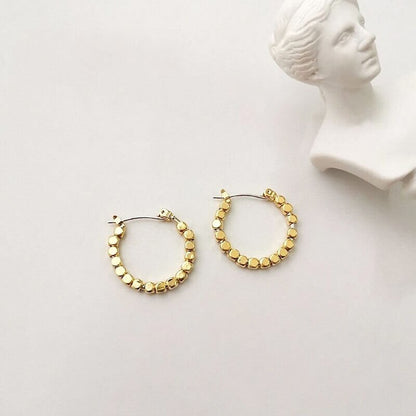 Creolen Damen | Kugel Design | Gold oder Silber-HauteBerlin