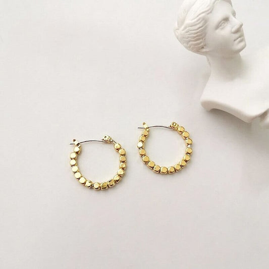 Creolen Damen | Kugel Design | Gold oder Silber-HauteBerlin