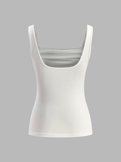 Crop-Top – Ärmelloses, gerafftes Slim-Fit-Top für Damen-HauteBerlin