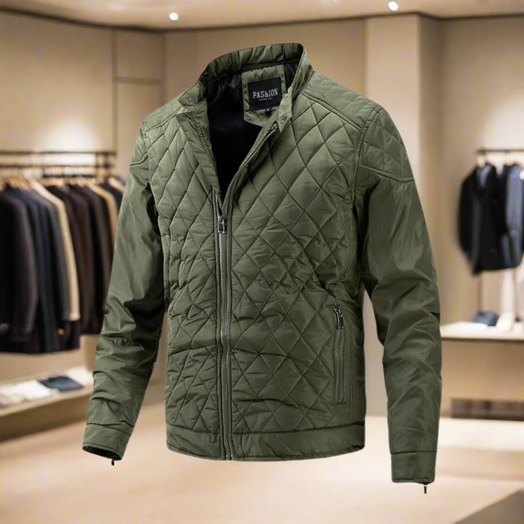 Daunenjacke - wattiert - leicht - Winterjacke - Herren Steppjacke-HauteBerlin