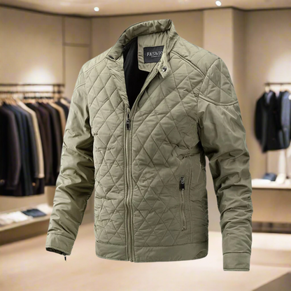 Daunenjacke - wattiert - leicht - Winterjacke - Herren Steppjacke-HauteBerlin