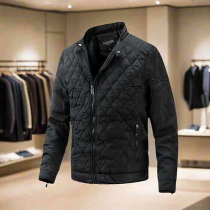 Daunenjacke - wattiert - leicht - Winterjacke - Herren Steppjacke-HauteBerlin