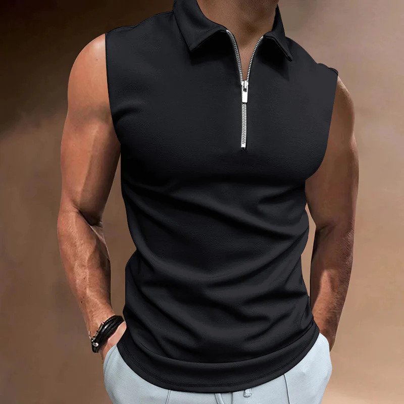 Dennis - Das Halfzipper Tank-Top-HauteBerlin