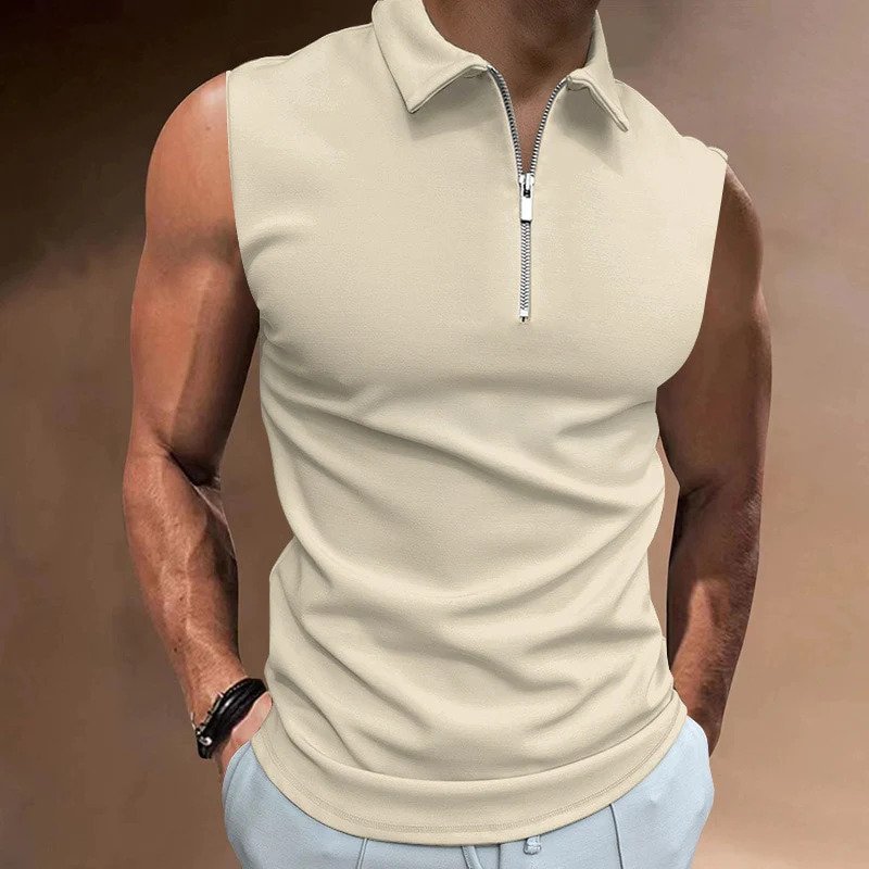 Dennis - Das Halfzipper Tank-Top-HauteBerlin