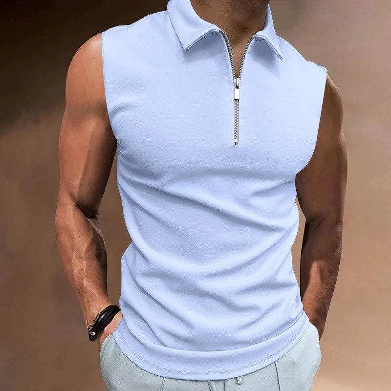 Dennis - Das Halfzipper Tank-Top-HauteBerlin