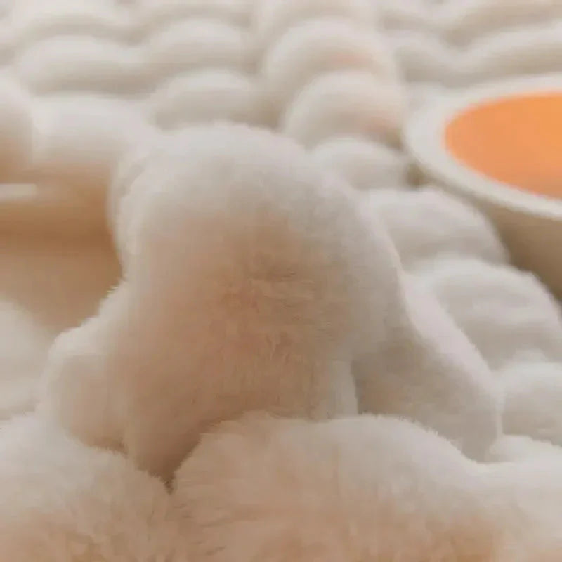 Felldecke | Plüsch | Fleece | Flauschige Decke | Winterdecke-HauteBerlin