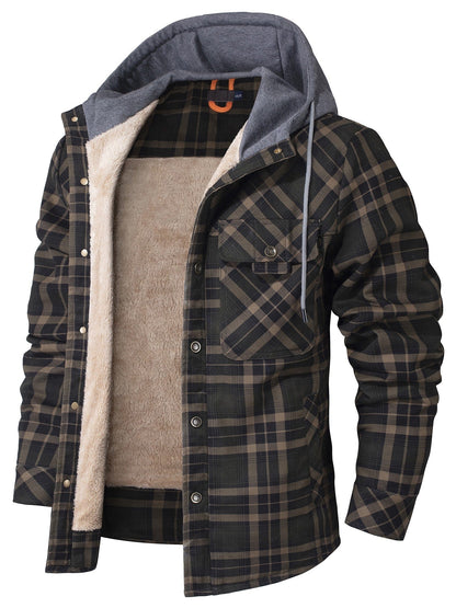 Flanelljacke | Kapuzenjacke | Karojacke | Fleecejacke | Winterjacke für Herren-HauteBerlin
