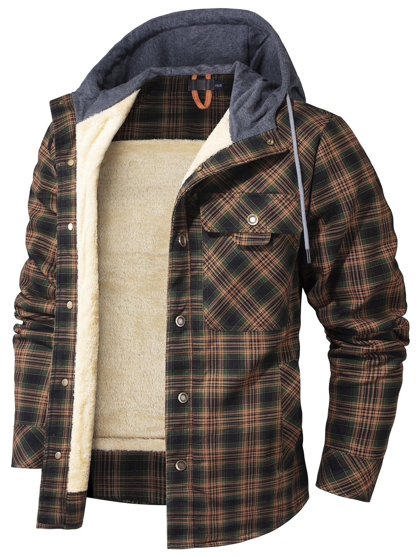 Flanelljacke | Kapuzenjacke | Karojacke | Fleecejacke | Winterjacke für Herren-HauteBerlin