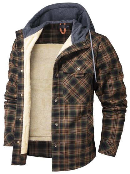 Flanelljacke | Kapuzenjacke | Karojacke | Fleecejacke | Winterjacke für Herren-HauteBerlin