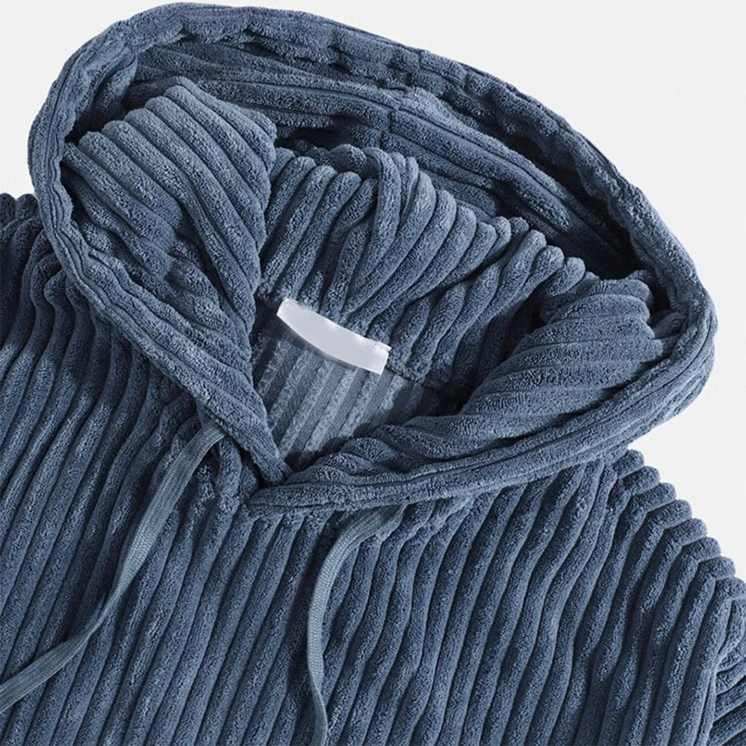 Fleece-Hoodie | Warm | Kängurutasche | Pullover-Hoodie | Herren-Hoodie-HauteBerlin
