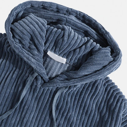 Fleece-Hoodie | Warm | Kängurutasche | Pullover-Hoodie | Herren-Hoodie-HauteBerlin