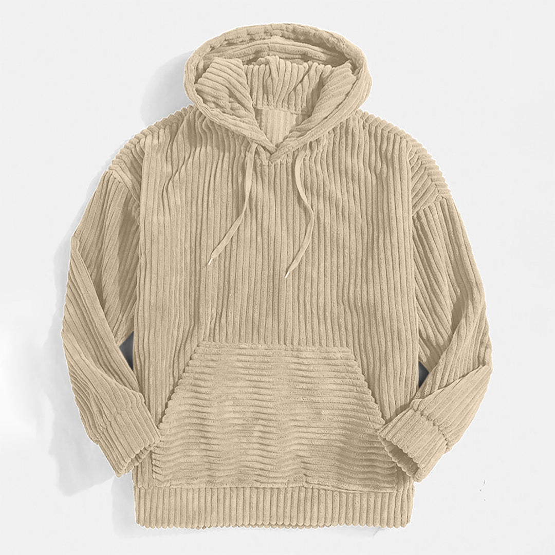 Fleece-Hoodie | Warm | Kängurutasche | Pullover-Hoodie | Herren-Hoodie-HauteBerlin