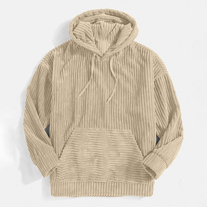 Fleece-Hoodie | Warm | Kängurutasche | Pullover-Hoodie | Herren-Hoodie-HauteBerlin