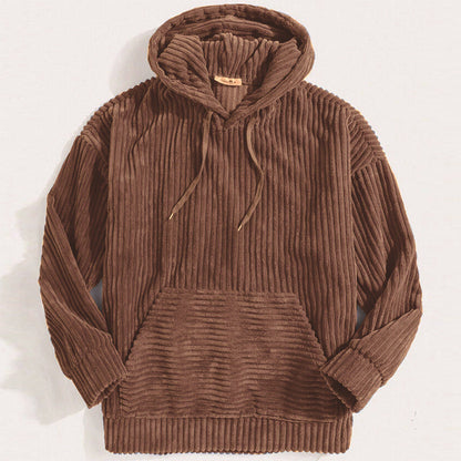 Fleece-Hoodie | Warm | Kängurutasche | Pullover-Hoodie | Herren-Hoodie-HauteBerlin