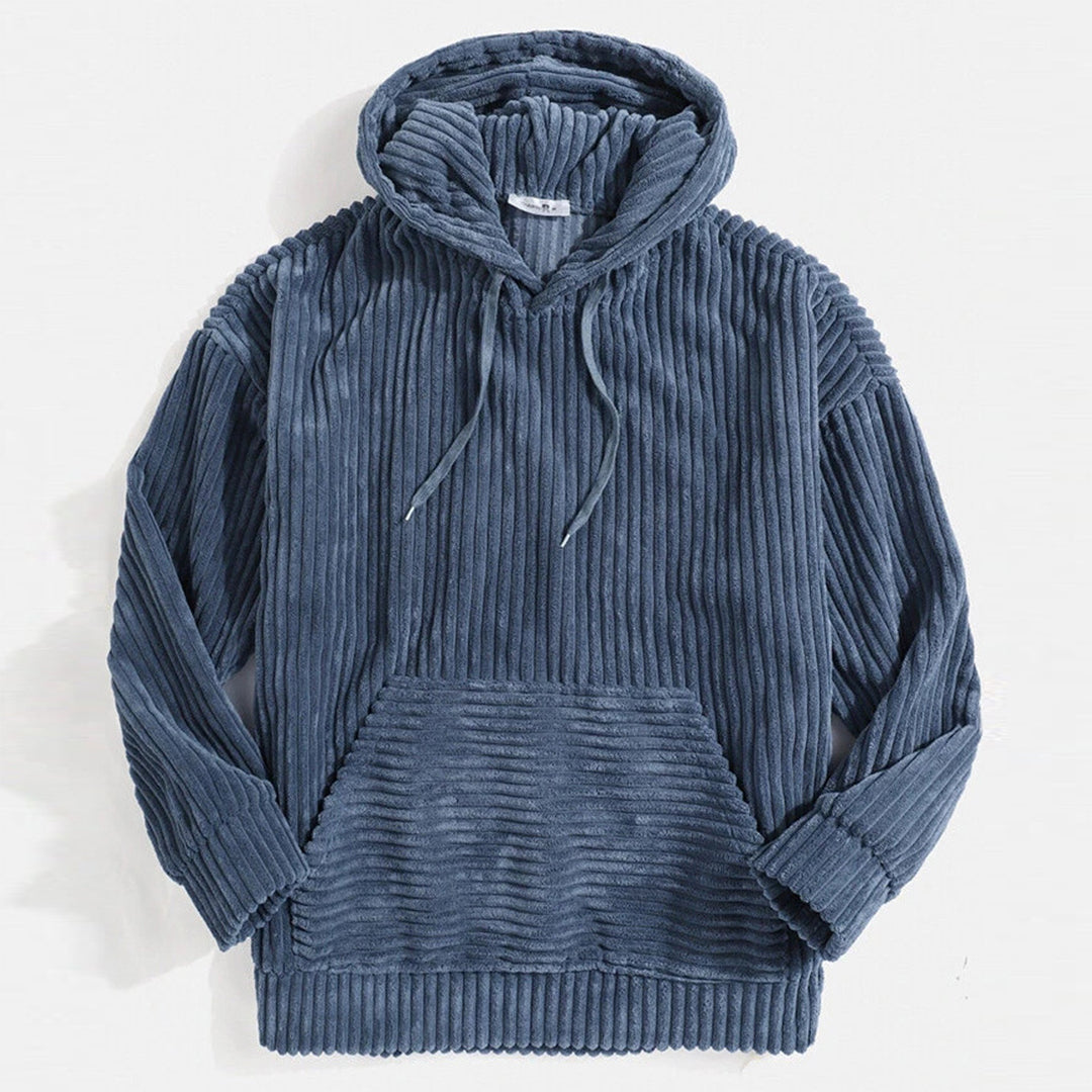 Fleece-Hoodie | Warm | Kängurutasche | Pullover-Hoodie | Herren-Hoodie-HauteBerlin