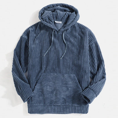 Fleece-Hoodie | Warm | Kängurutasche | Pullover-Hoodie | Herren-Hoodie-HauteBerlin