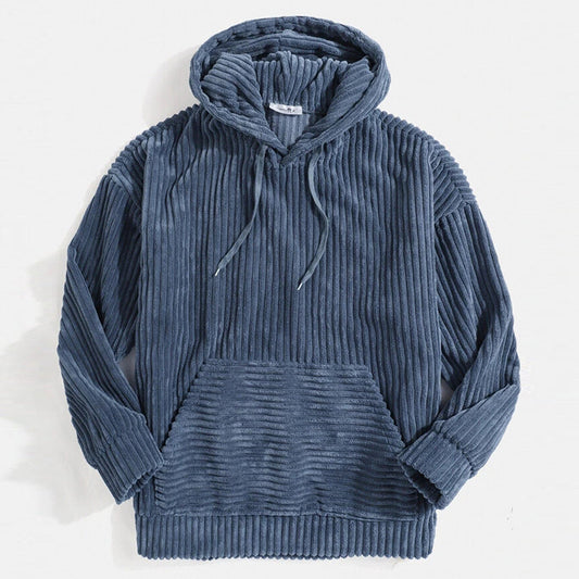 Fleece-Hoodie | Warm | Kängurutasche | Pullover-Hoodie | Herren-Hoodie-HauteBerlin