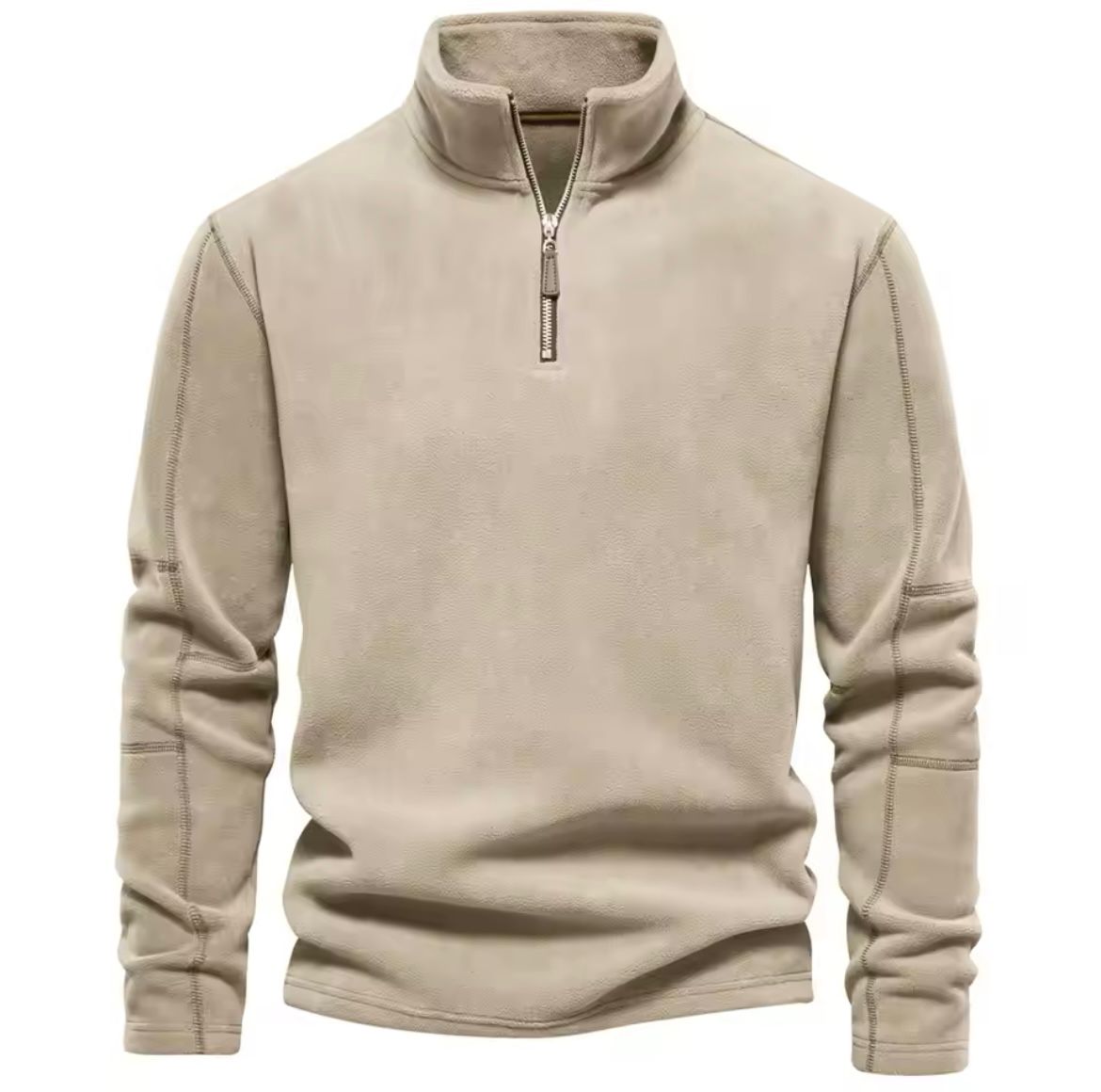 Fleece-Pullover | Half-Zip | Warm | Quarter-Zip-Fleece | Herren-Fleece-HauteBerlin