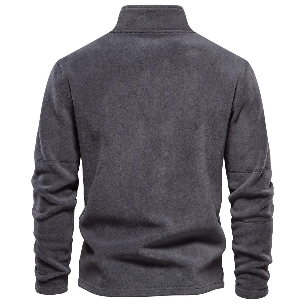 Fleece-Pullover | Half-Zip | Warm | Quarter-Zip-Fleece | Herren-Fleece-HauteBerlin