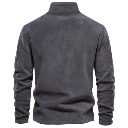 Fleece-Pullover | Half-Zip | Warm | Quarter-Zip-Fleece | Herren-Fleece-HauteBerlin