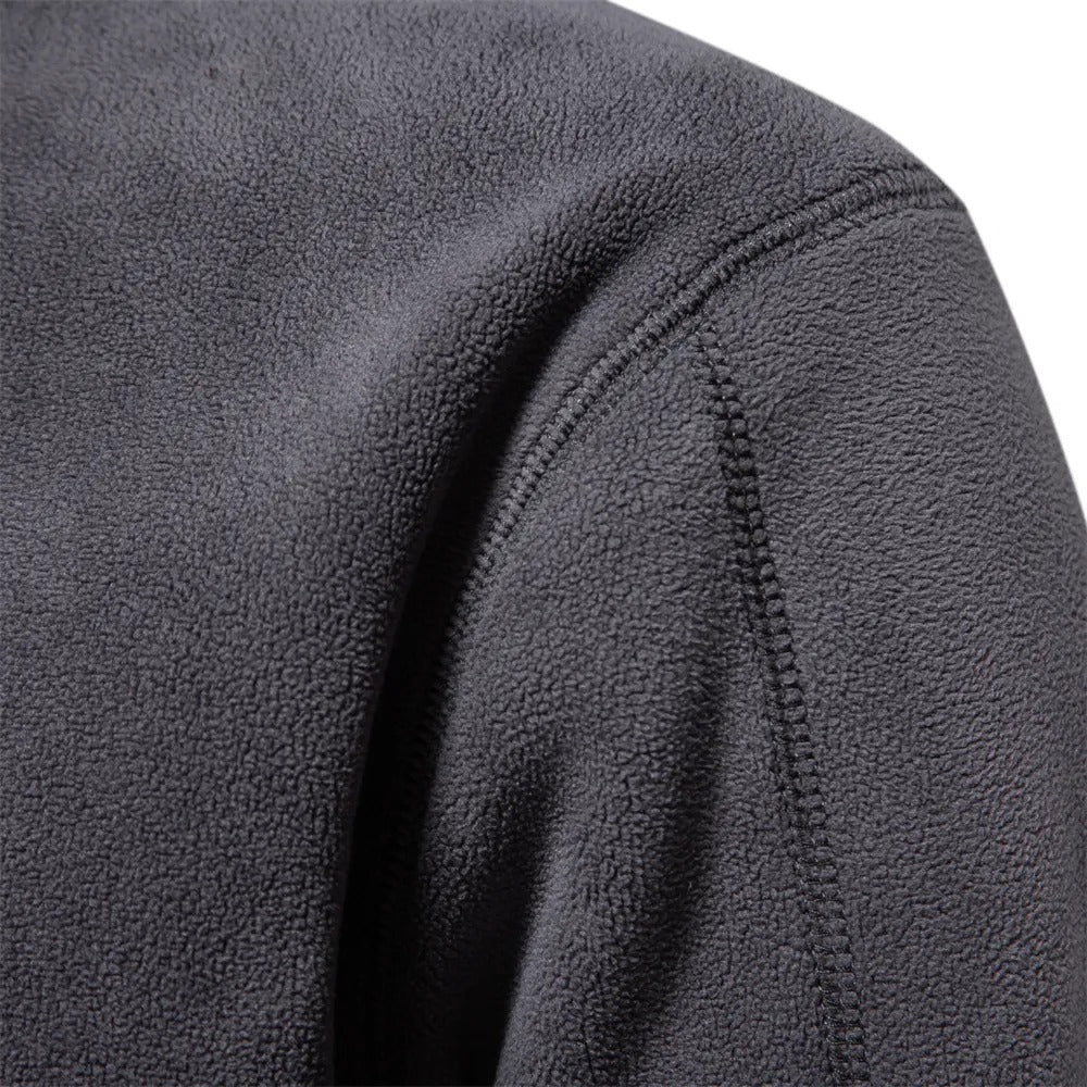 Fleece-Pullover | Half-Zip | Warm | Quarter-Zip-Fleece | Herren-Fleece-HauteBerlin