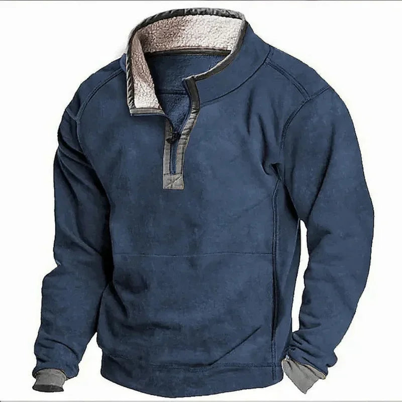 Fleece Pullover | Quarter Zip | Half Zip | Fleece Pullover | Herren Winterbekleidung-HauteBerlin